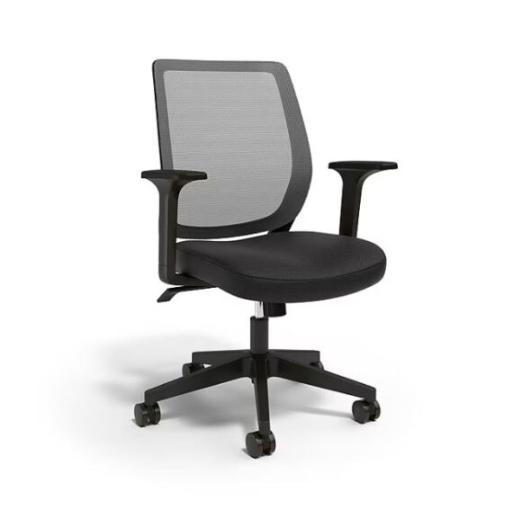 Ergonomic Fabric Swivel Task Chair