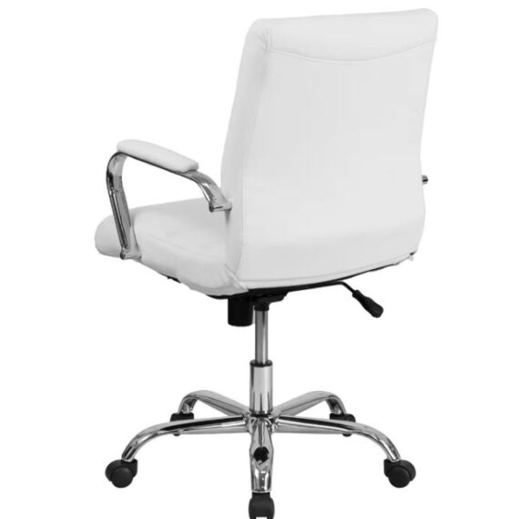 Executive Swivel Office Chair with Metal Frame